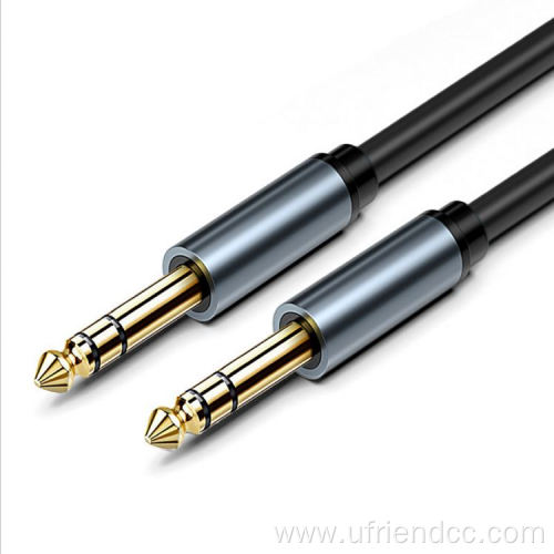 OEM high quality 6.5mm trs stereo guitar cable